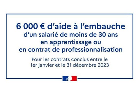 Aides aux entreprises : une aide unique de 6.000€ en 2023